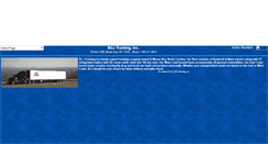 Desktop Screenshot of bcjtrucking.com